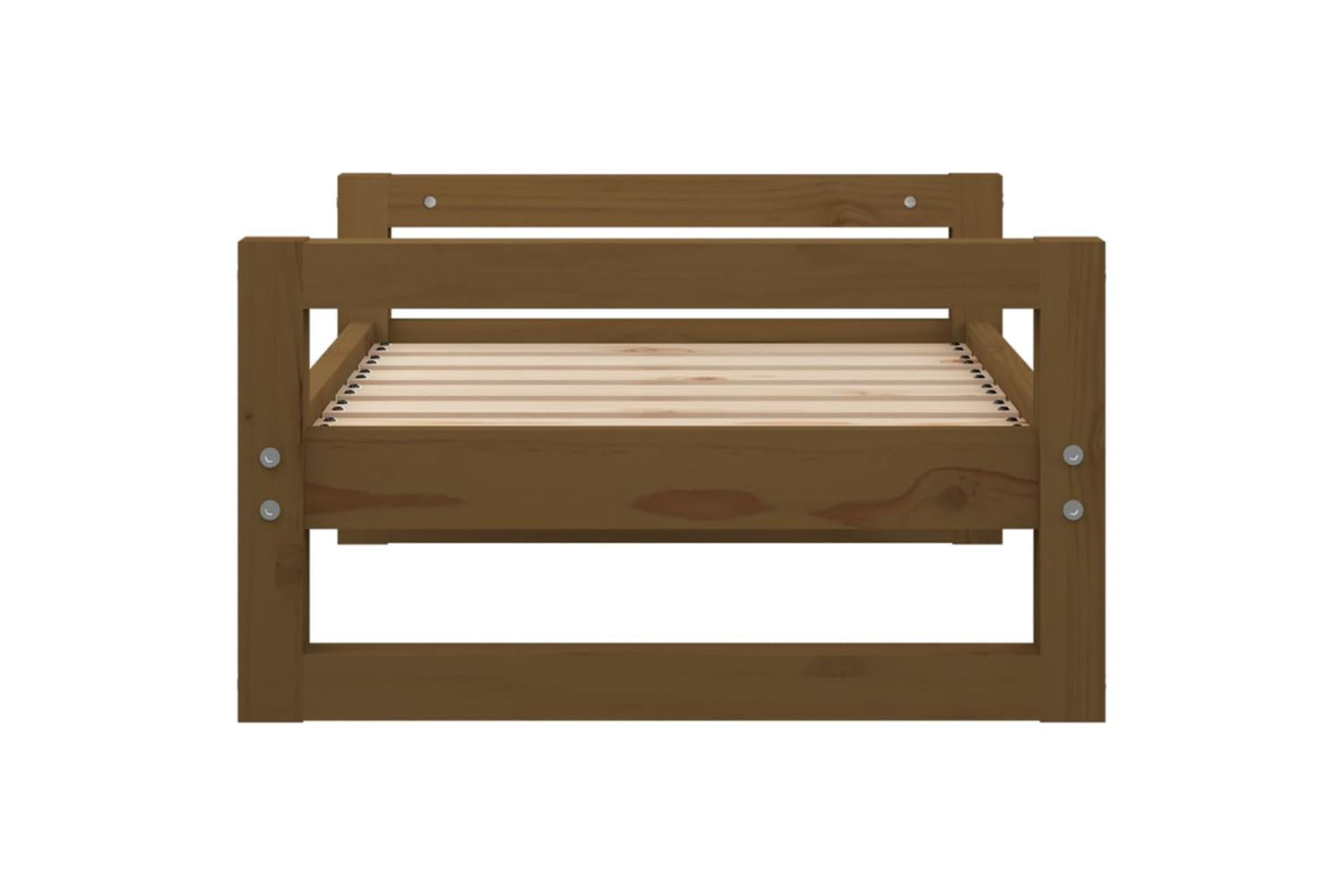 Vidaxl Dog Bed Honey Brown 655x505x28 Cm Solid Pine Wood-6