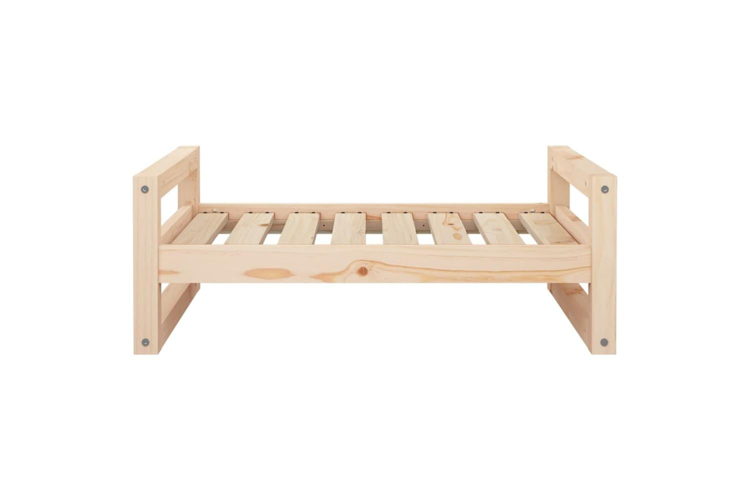 Vidaxl Dog Bed 755x555x28 Cm Solid Pine Wood-5