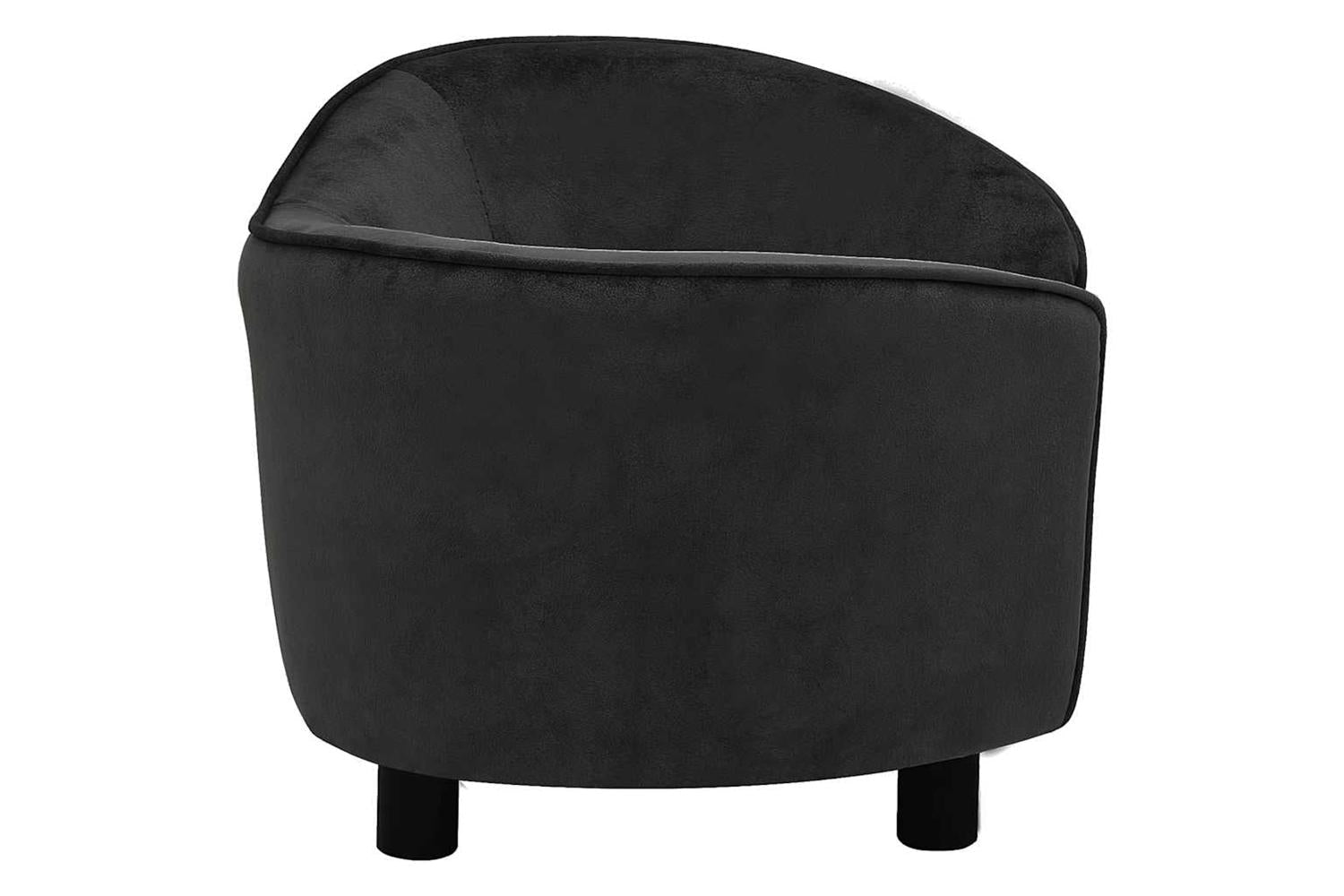 Vidaxl Dog Sofa Black 69x49x40 Cm Plush-4