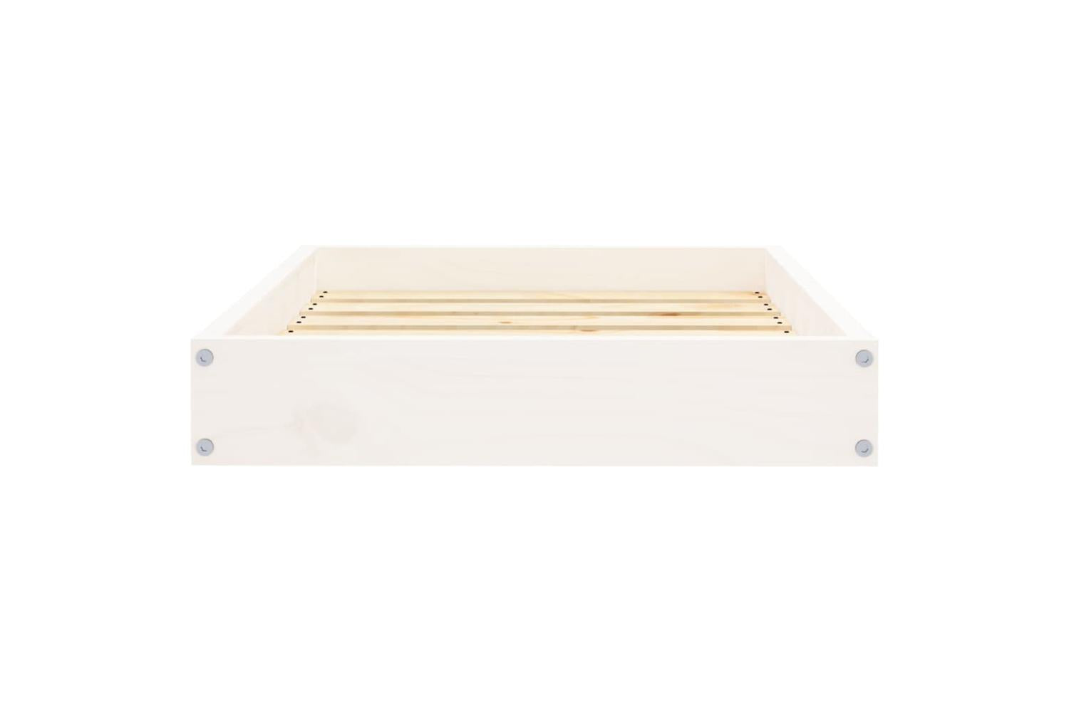 Vidaxl Dog Bed White 615x49x9 Cm Solid Wood Pine-4