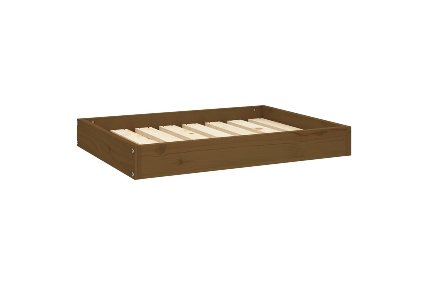 Vidaxl Dog Bed Honey Brown 715x54x9 Cm Solid Wood Pine-2