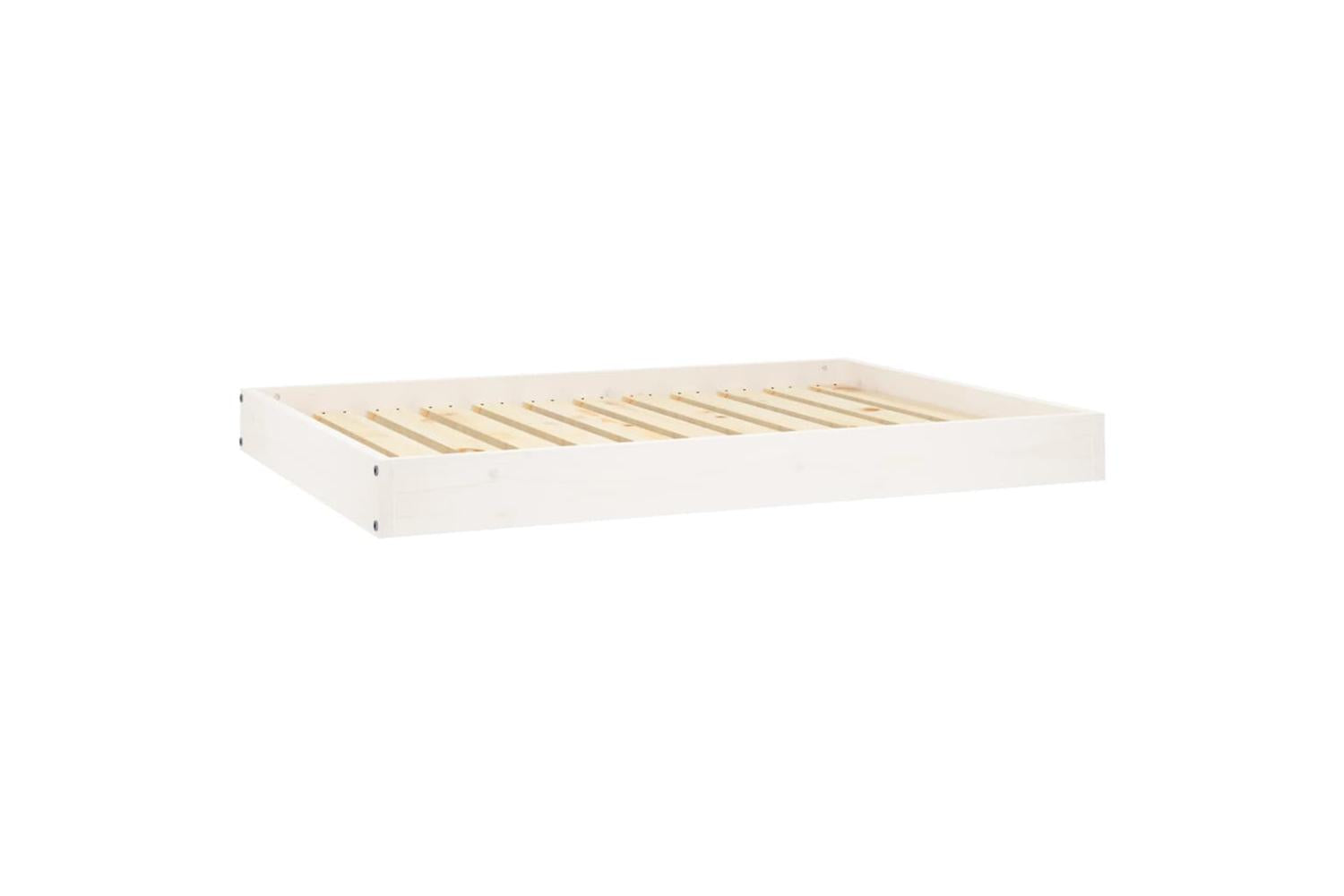 Vidaxl Dog Bed White 1015x74x9 Cm Solid Wood Pine