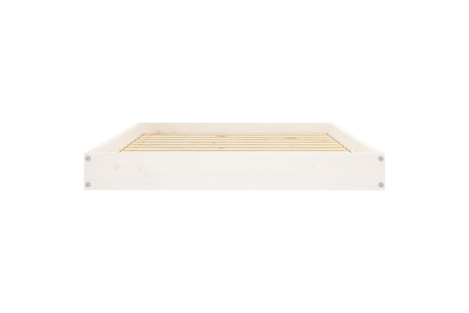 Vidaxl Dog Bed White 1015x74x9 Cm Solid Wood Pine-4