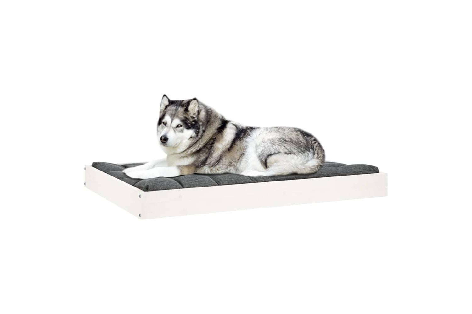 Vidaxl Dog Bed White 1015x74x9 Cm Solid Wood Pine-6