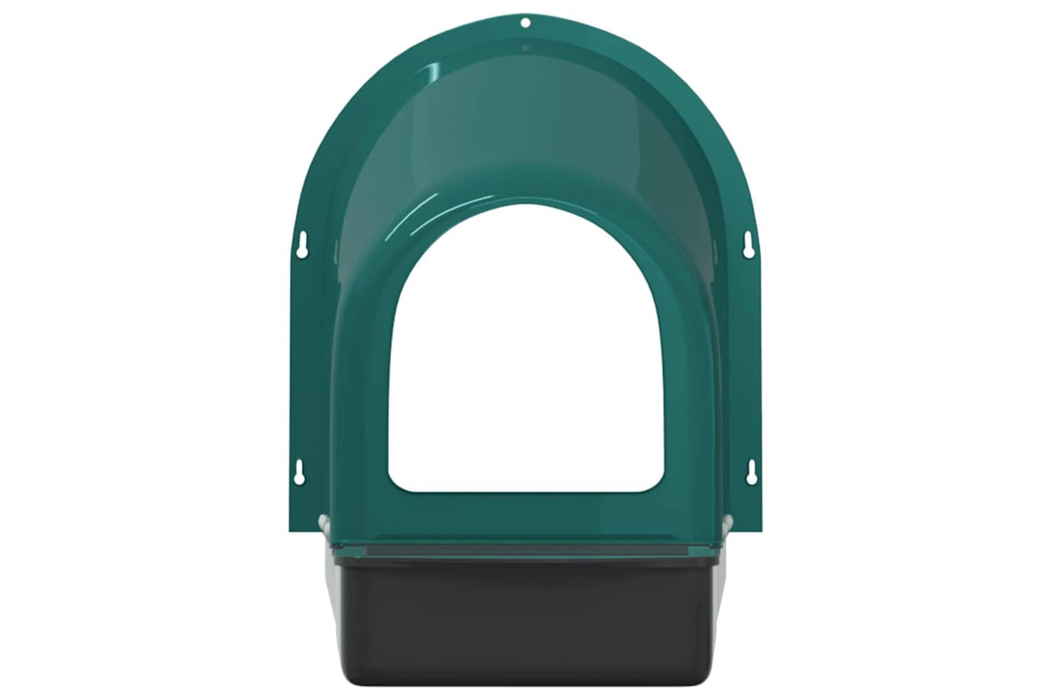Vidaxl Chicken Nesting Boxes 4 Pcs Wall-mounted Dark Green Plastic-5