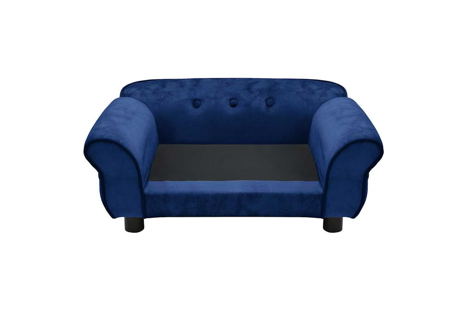 Vidaxl Dog Sofa Blue 72x45x30 Cm Plush-6
