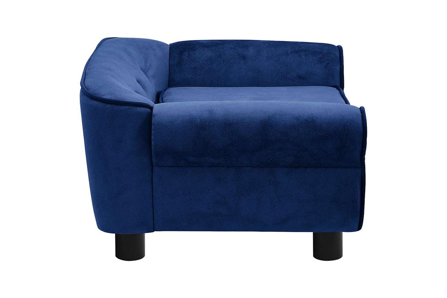 Vidaxl Dog Sofa Blue 72x45x30 Cm Plush-7