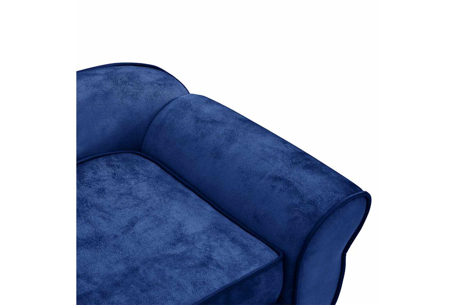 Vidaxl Dog Sofa Blue 72x45x30 Cm Plush-9