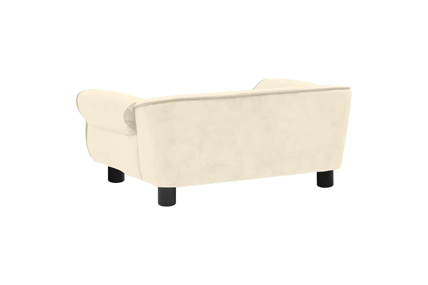 Vidaxl Dog Sofa Cream 72x45x30 Cm Plush-8