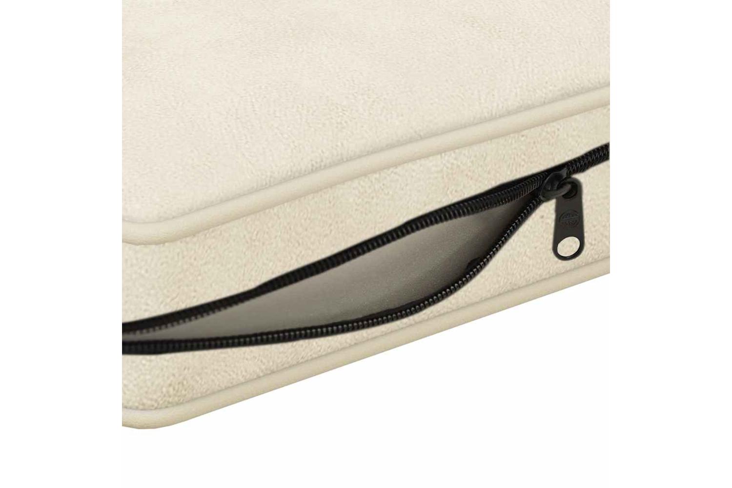 Vidaxl Dog Sofa Cream 72x45x30 Cm Plush-10