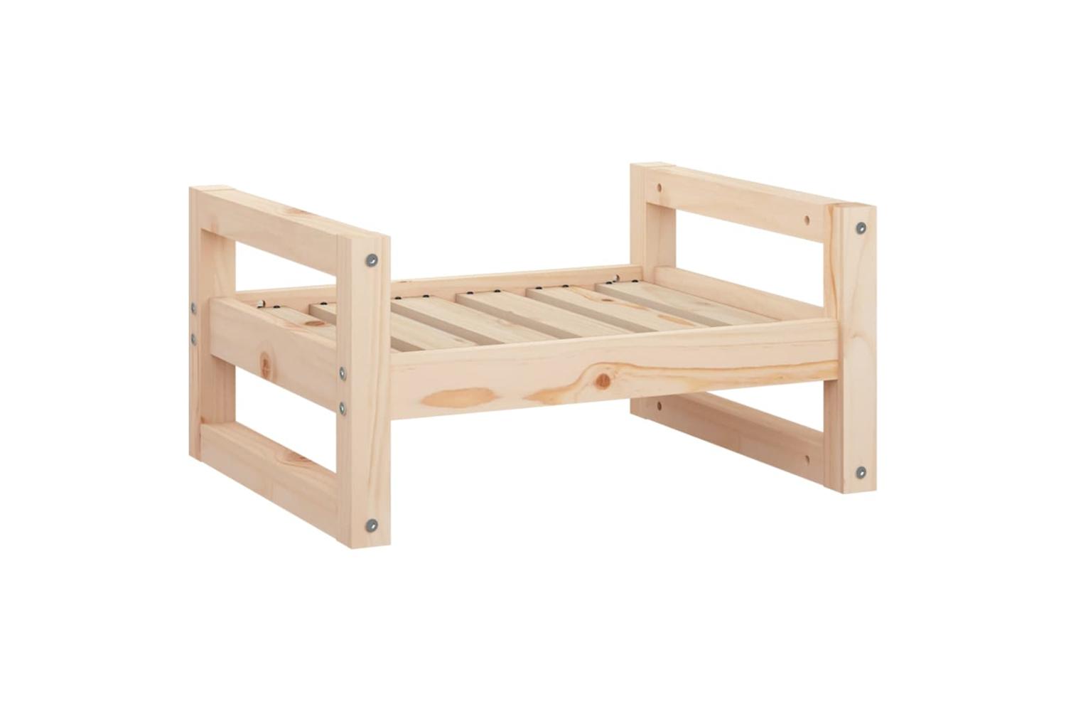 Vidaxl Dog Bed 555x455x28 Cm Solid Pine Wood
