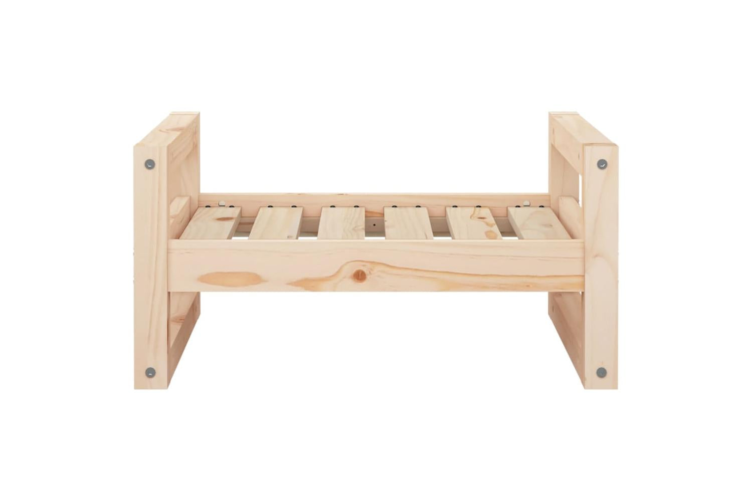 Vidaxl Dog Bed 555x455x28 Cm Solid Pine Wood-5
