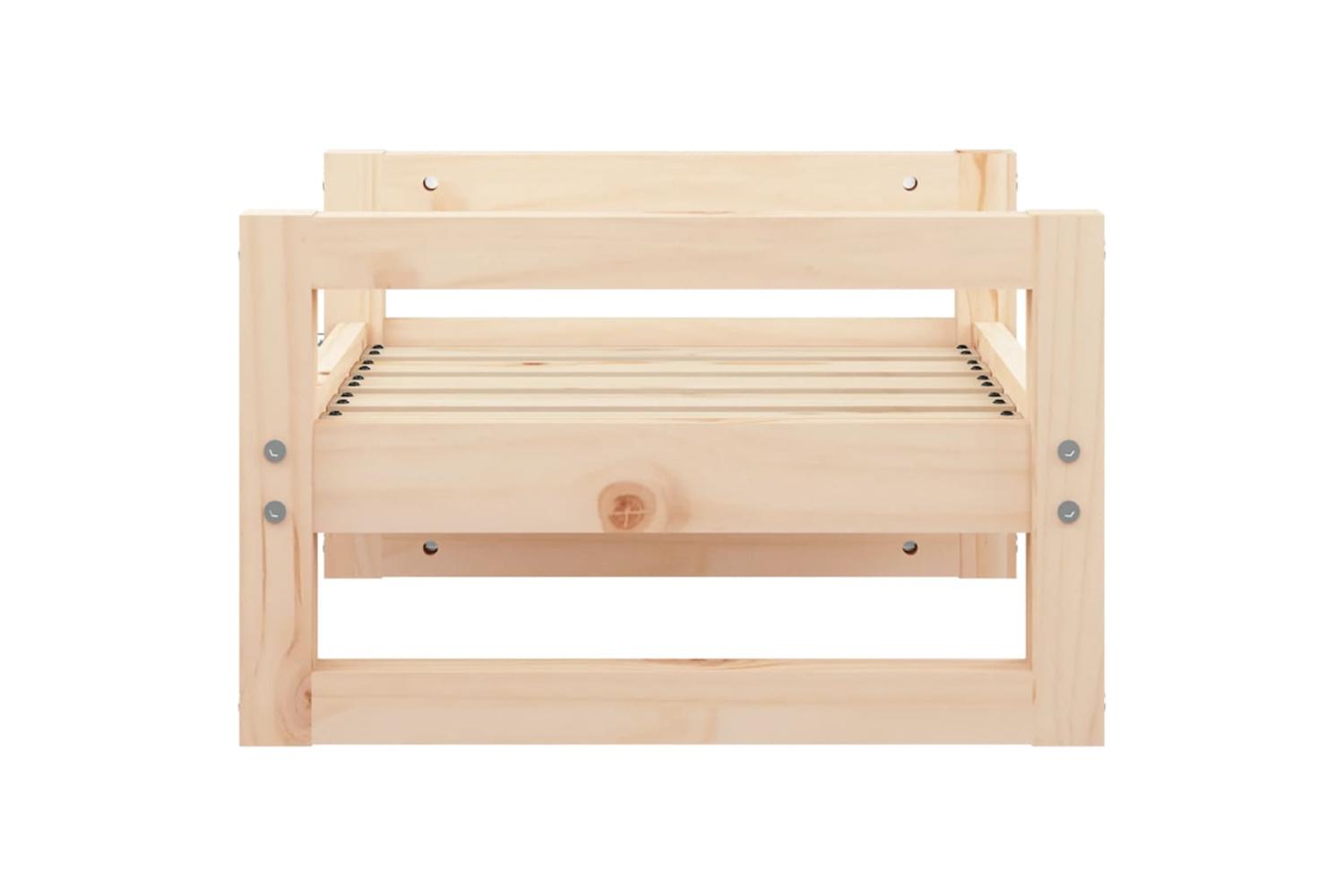 Vidaxl Dog Bed 555x455x28 Cm Solid Pine Wood-6