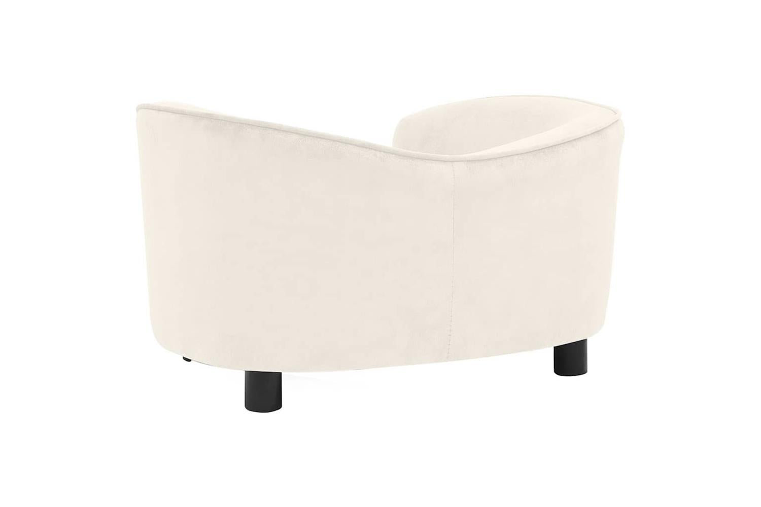 Vidaxl Dog Sofa Cream 69x49x40 Cm Plush-5