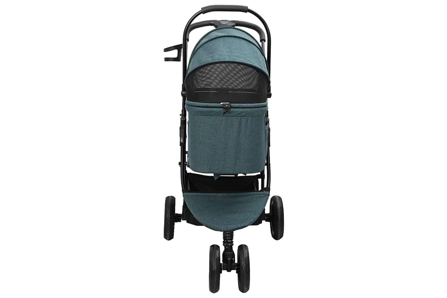 Vidaxl Folding Pet Stroller Green 78 X 54 X 101 Cm 600d Oxford Fabric-7
