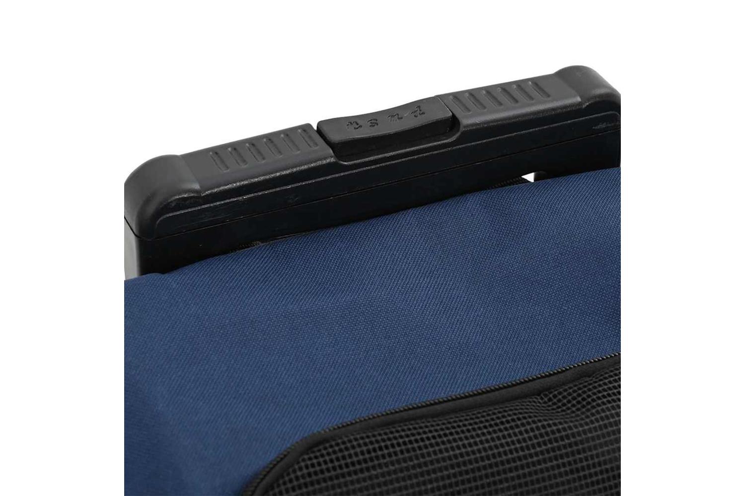 Vidaxl Pet Trolley 3-in-1 Design Blue 48x32x57-106 Cm Oxford Fabric-9