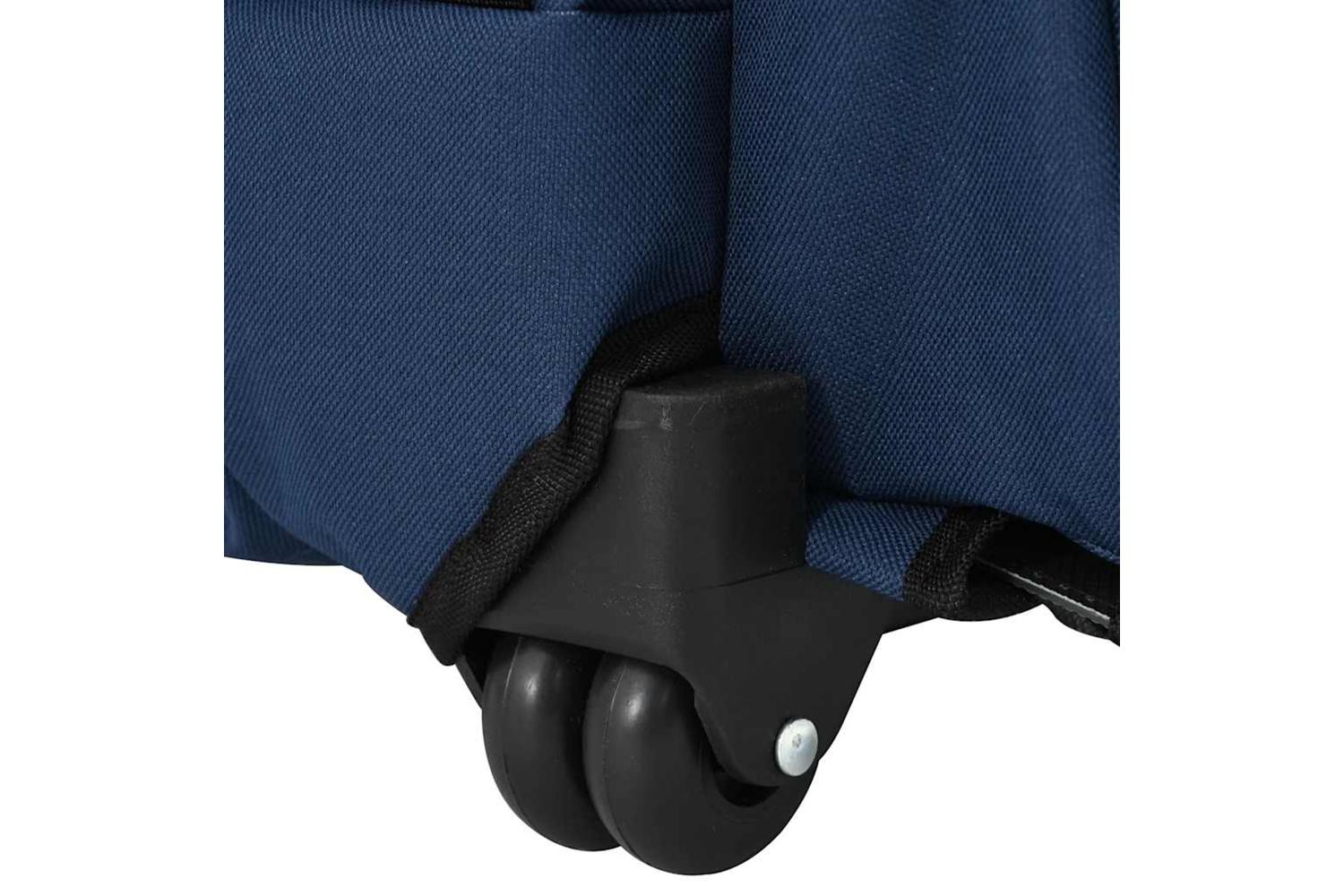Vidaxl Pet Trolley 3-in-1 Design Blue 48x32x57-106 Cm Oxford Fabric-10