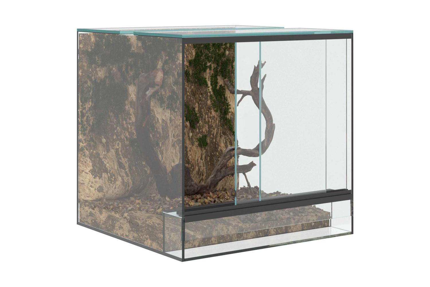 Vidaxl Reptile And Amphibian Habitats White 30 X 30 X 30 Cm Glass-3