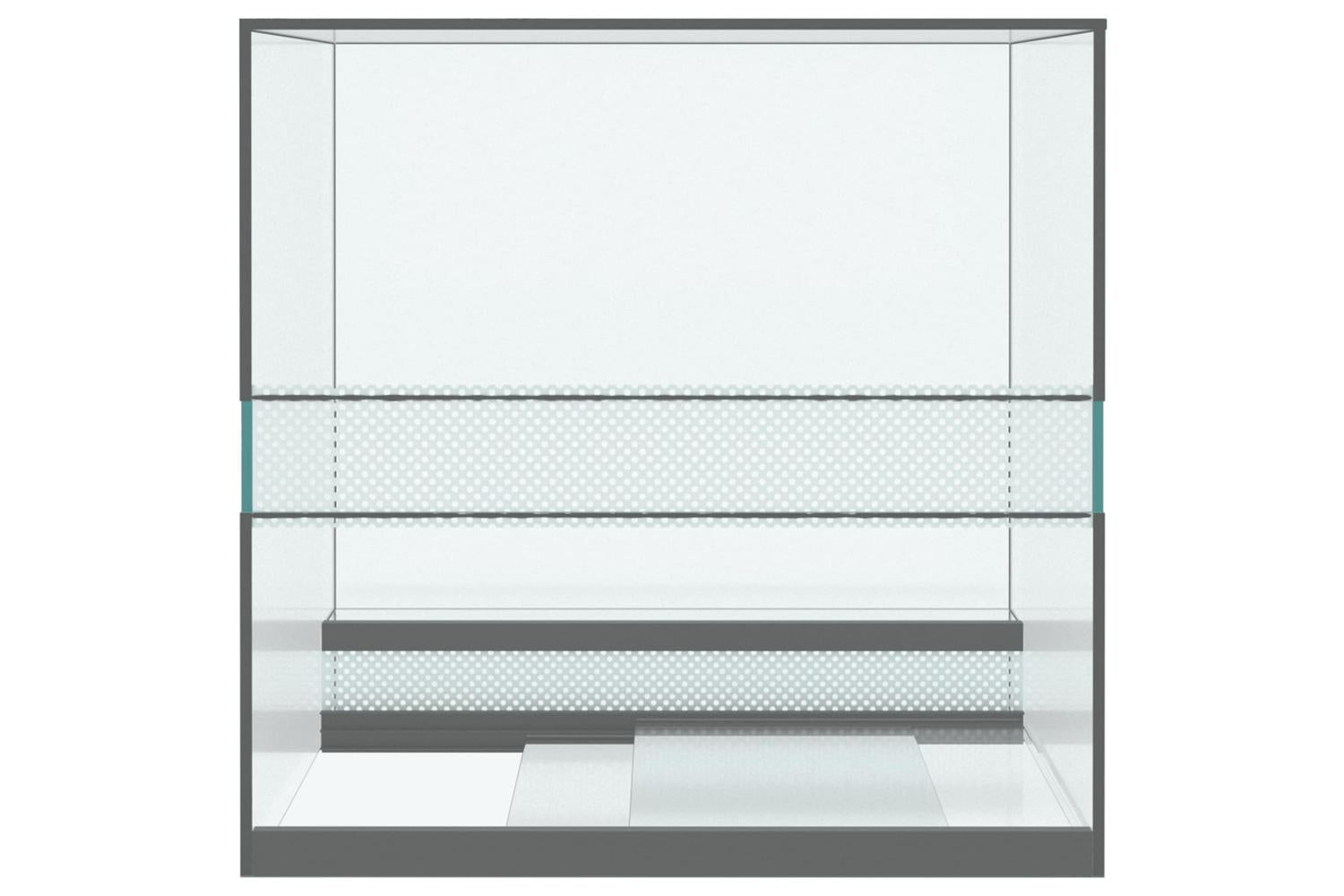 Vidaxl Reptile And Amphibian Habitats White 30 X 30 X 30 Cm Glass-8