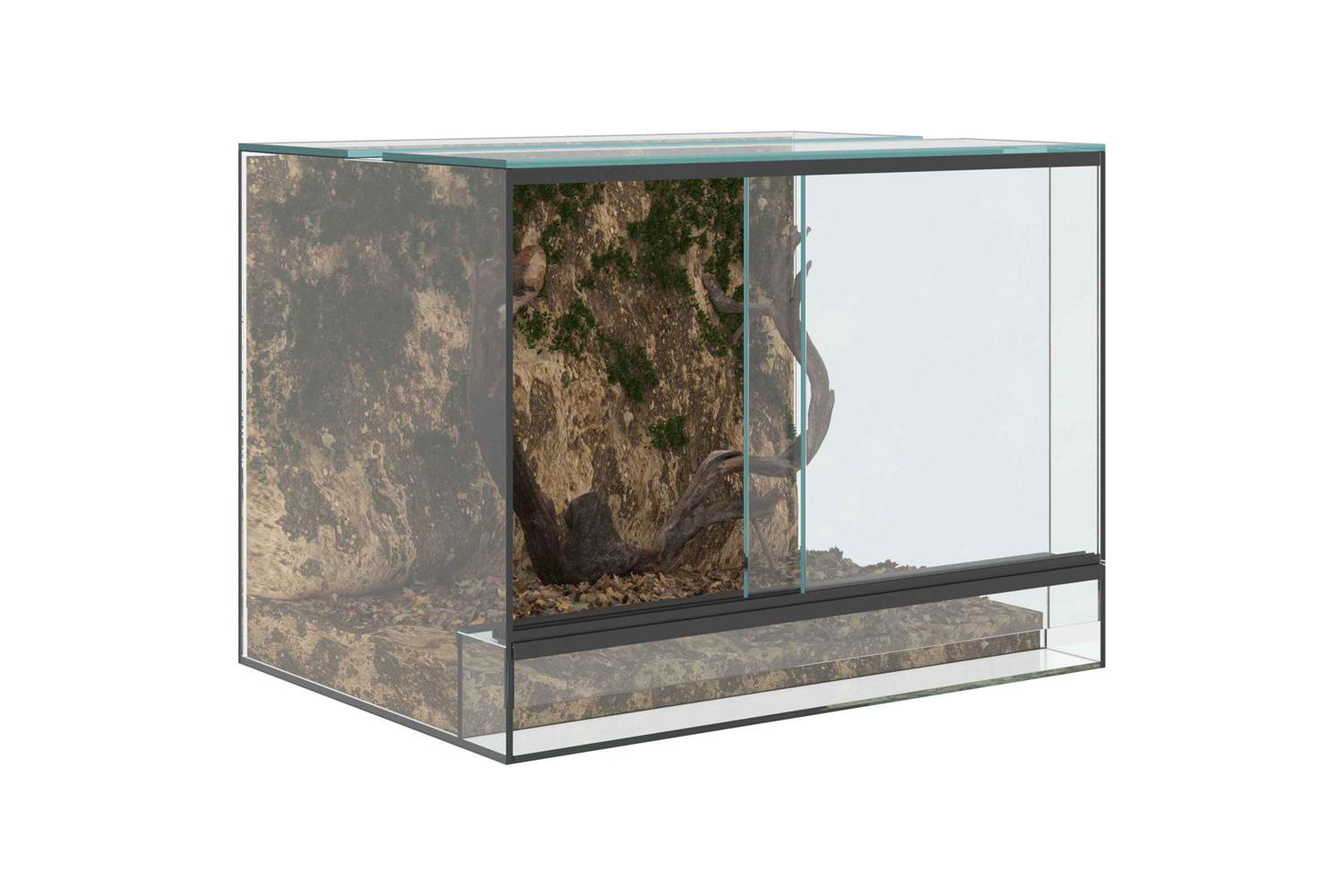 Vidaxl Reptile And Amphibian Habitats White 40 X 30 X 30 Cm Glass-3