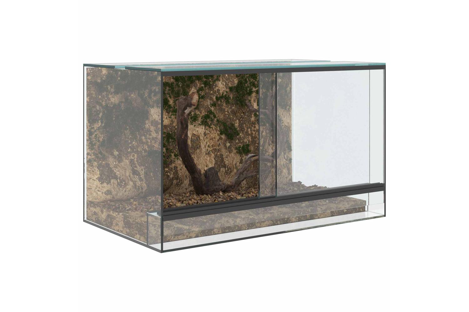 Vidaxl Reptile And Amphibian Habitats White 50 X 30 X 30 Cm Glass-3