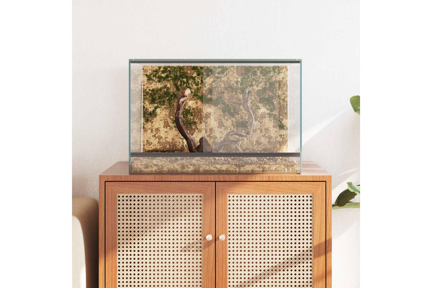 Vidaxl Reptile And Amphibian Habitats White 60 X 40 X 40 Cm Glass-4