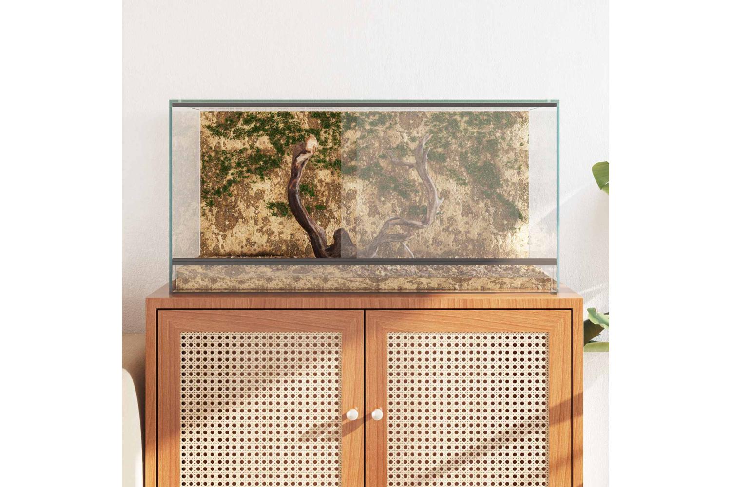 Vidaxl Reptile And Amphibian Habitats White 80 X 40 X 40 Cm Glass-4