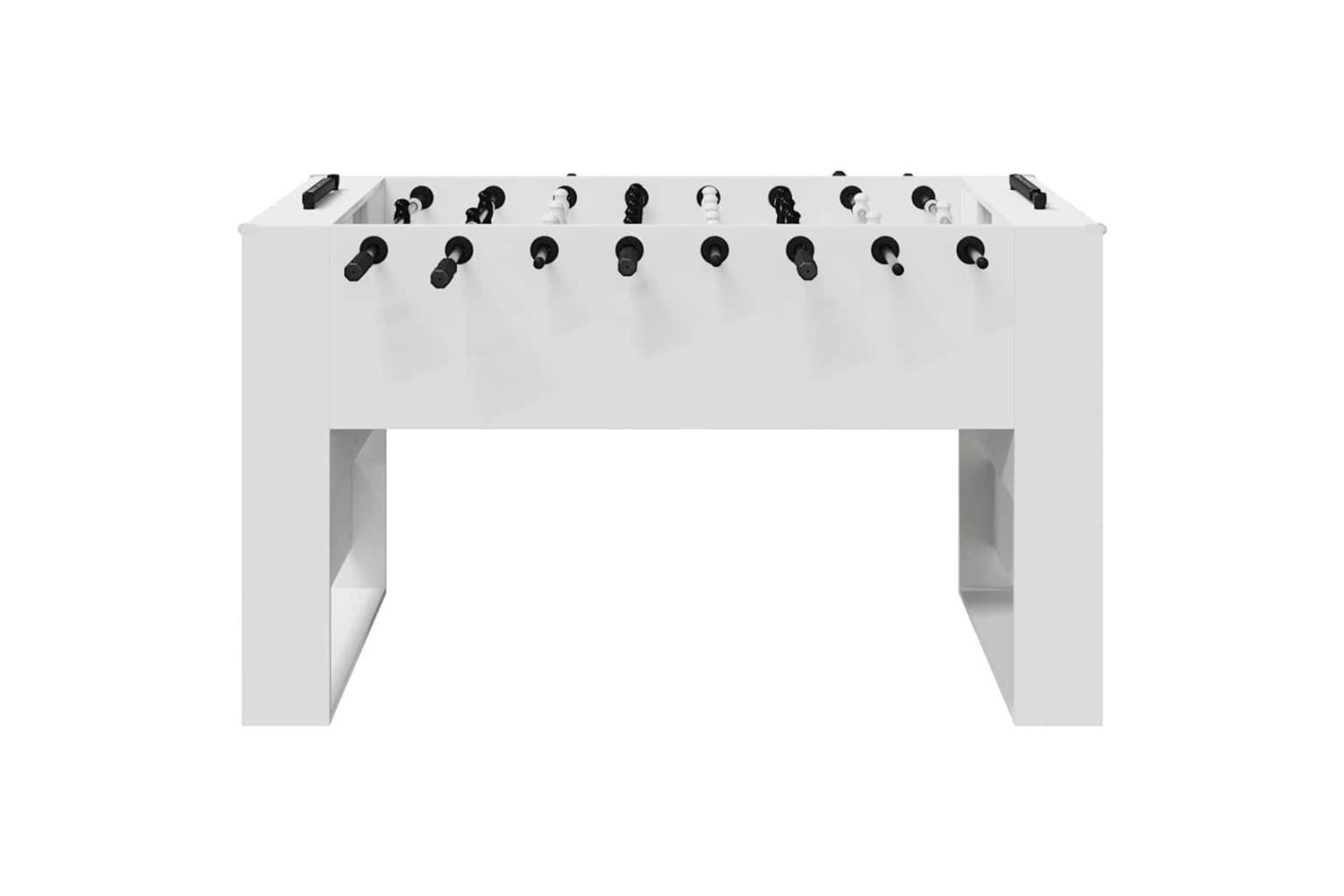 Vidaxl Football Table White 146.5 X 74 X 85 Cm Engineered Wood-4