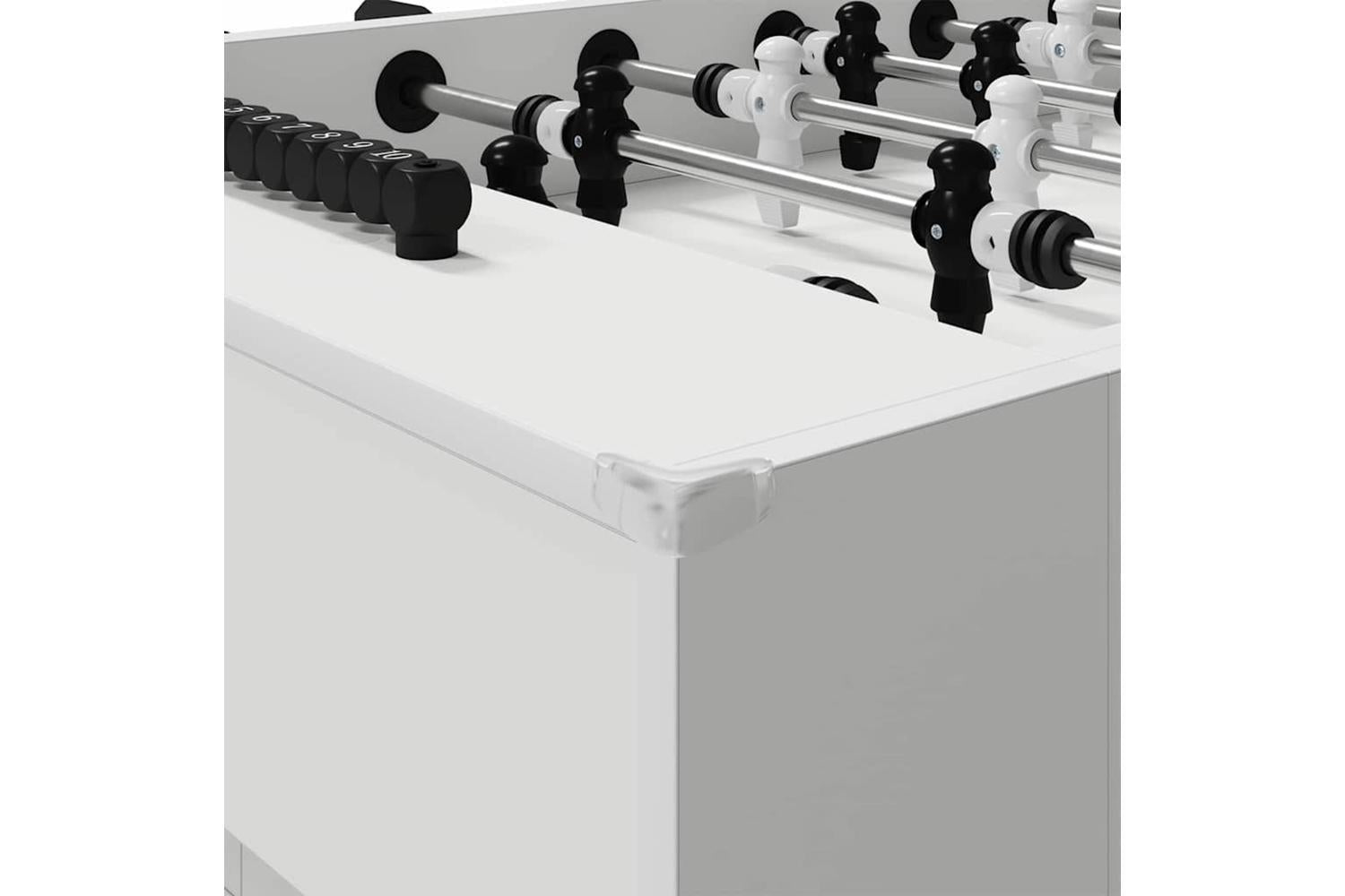 Vidaxl Football Table White 146.5 X 74 X 85 Cm Engineered Wood-7