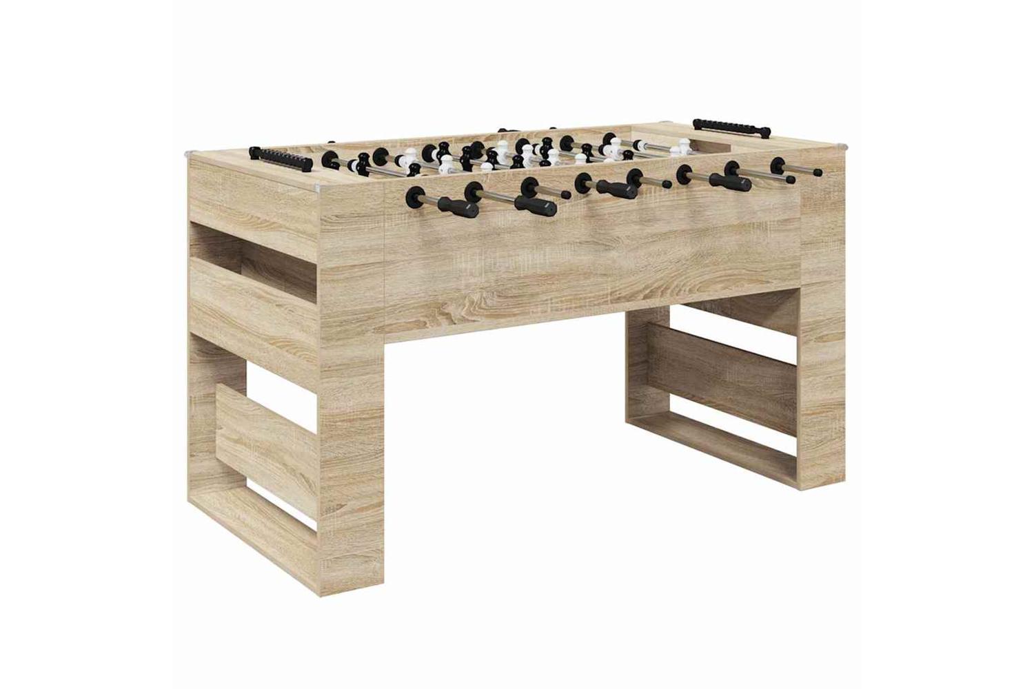 Vidaxl Football Table Sonoma Oak 146.5 X 74 X 85 Cm Engineered Wood-2
