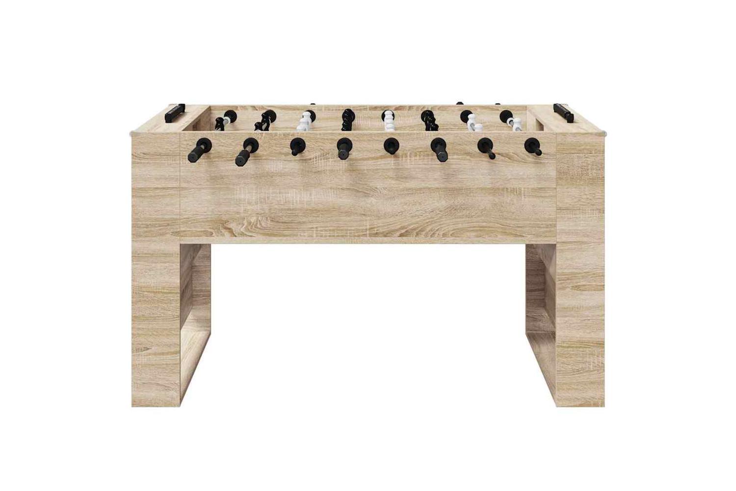 Vidaxl Football Table Sonoma Oak 146.5 X 74 X 85 Cm Engineered Wood-4