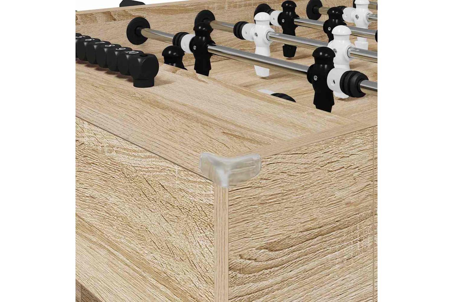 Vidaxl Football Table Sonoma Oak 146.5 X 74 X 85 Cm Engineered Wood-7