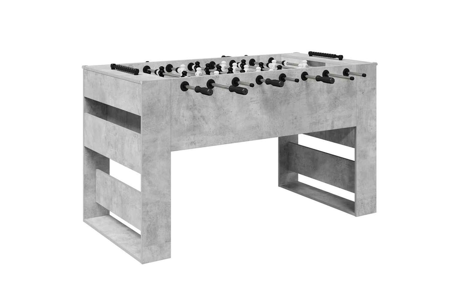 Vidaxl Football Table Concrete Grey 146.5 X 74 X 85 Cm Engineered Wood-2