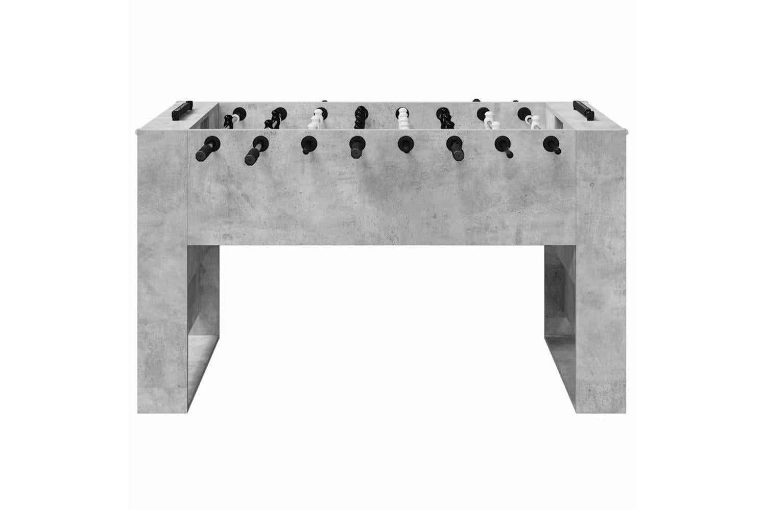 Vidaxl Football Table Concrete Grey 146.5 X 74 X 85 Cm Engineered Wood-4