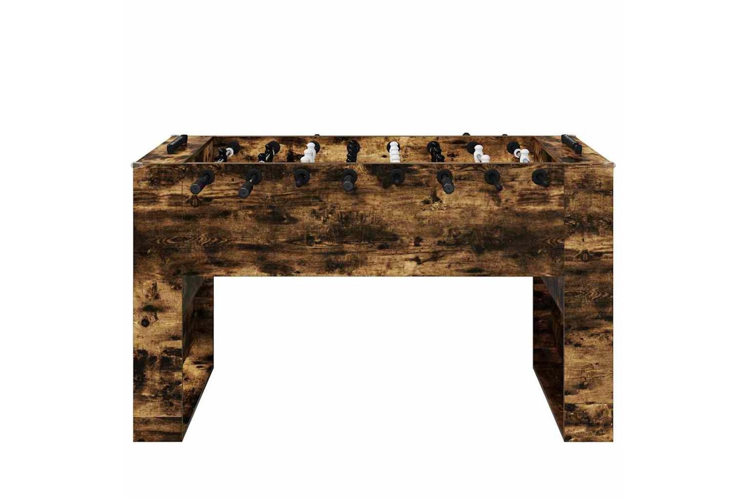 Vidaxl Football Table Smoked Oak 146.5 X 74 X 85 Cm Engineered Wood-4