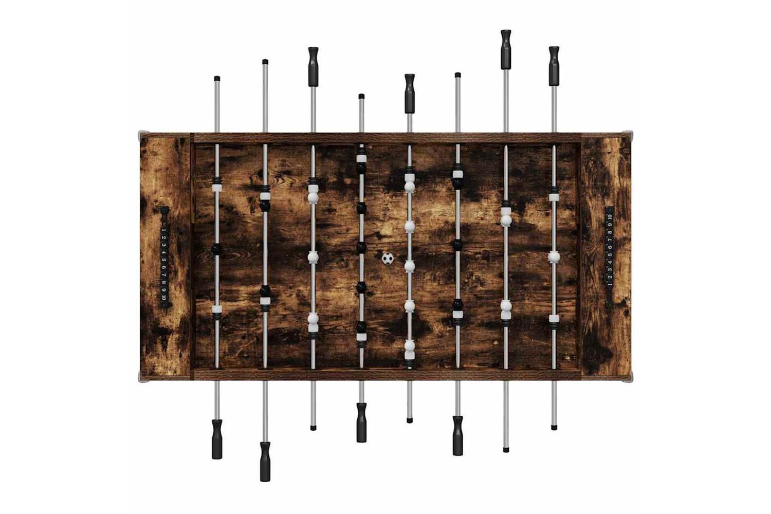 Vidaxl Football Table Smoked Oak 146.5 X 74 X 85 Cm Engineered Wood-6