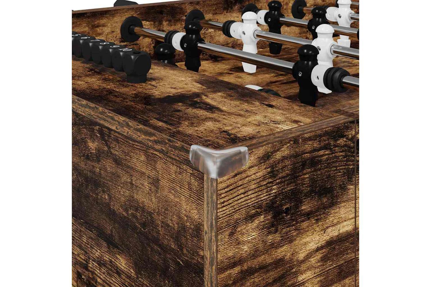 Vidaxl Football Table Smoked Oak 146.5 X 74 X 85 Cm Engineered Wood-7