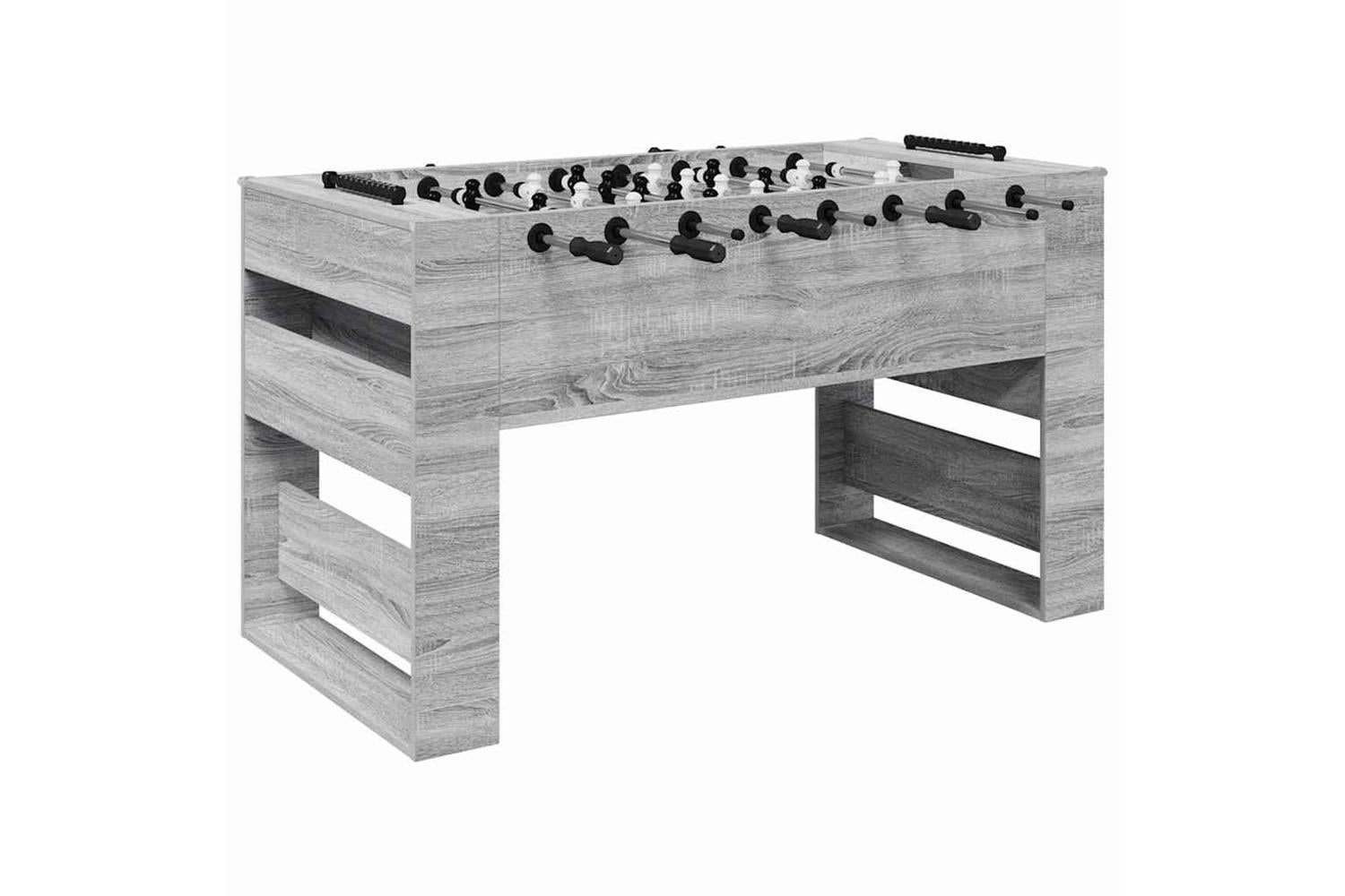 Vidaxl Football Table Grey Sonoma 146.5 X 74 X 85 Cm Engineered Wood-2
