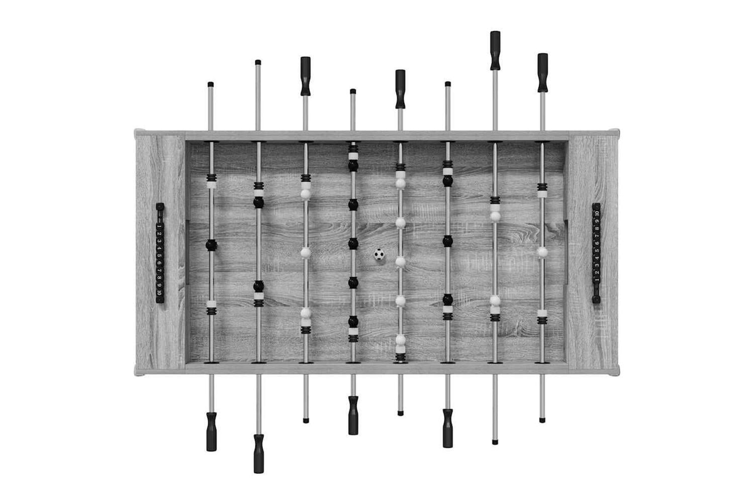 Vidaxl Football Table Grey Sonoma 146.5 X 74 X 85 Cm Engineered Wood-6