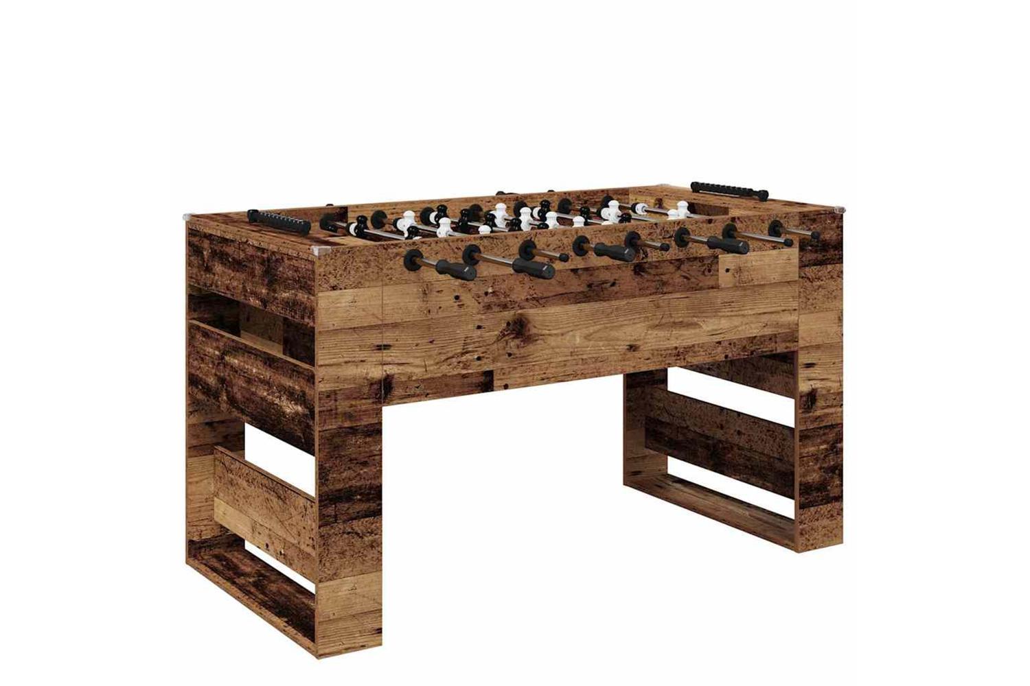 Vidaxl Football Table Old Wood 146.5 X 74 X 85 Cm Engineered Wood-2