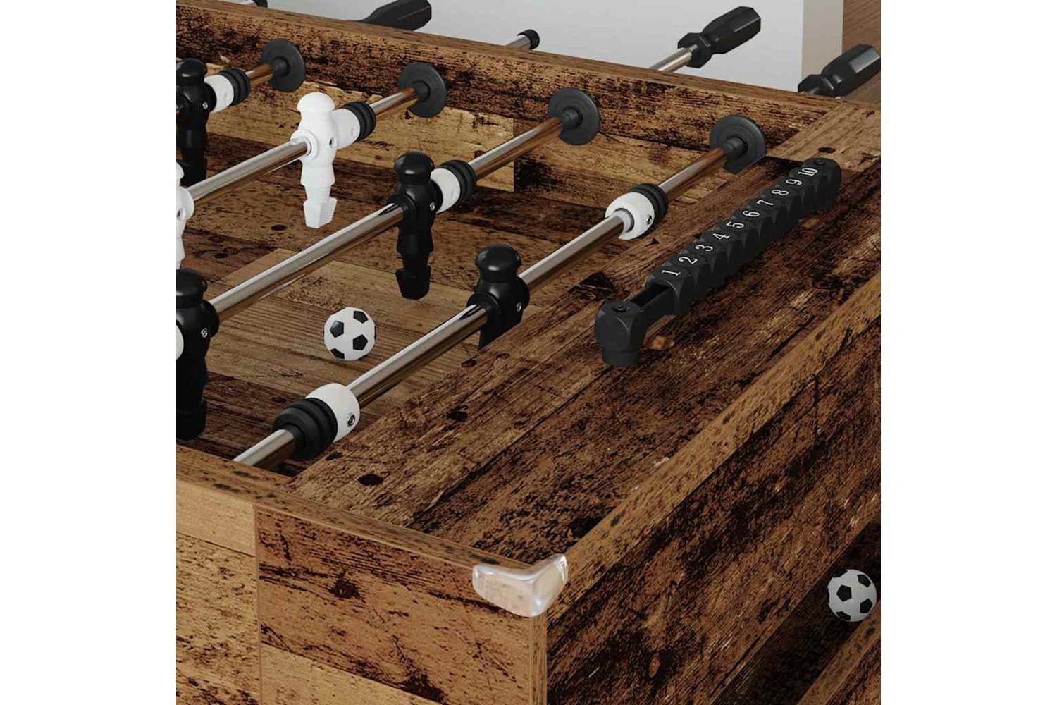 Vidaxl Football Table Old Wood 146.5 X 74 X 85 Cm Engineered Wood-3