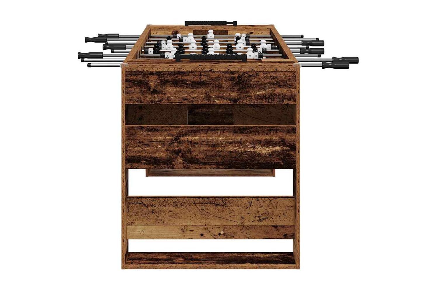 Vidaxl Football Table Old Wood 146.5 X 74 X 85 Cm Engineered Wood-5