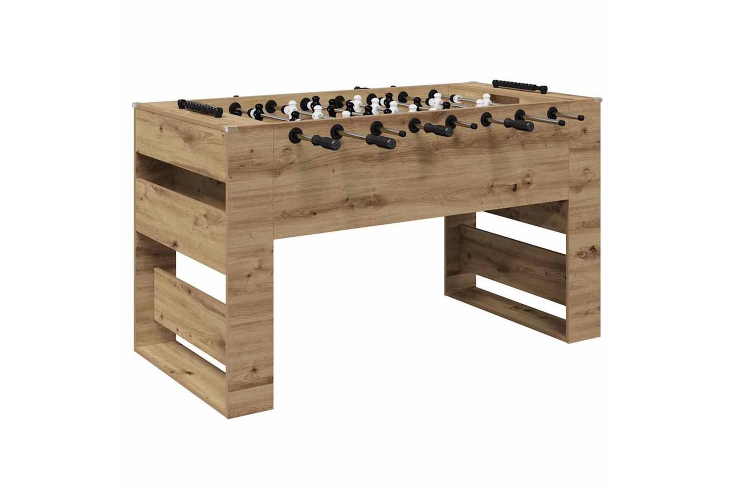 Vidaxl Football Table Artisan Oak 146.5 X 74 X 85 Cm Engineered Wood-2