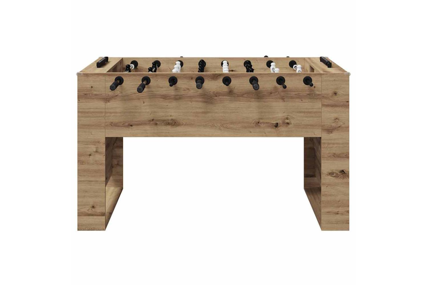 Vidaxl Football Table Artisan Oak 146.5 X 74 X 85 Cm Engineered Wood-4