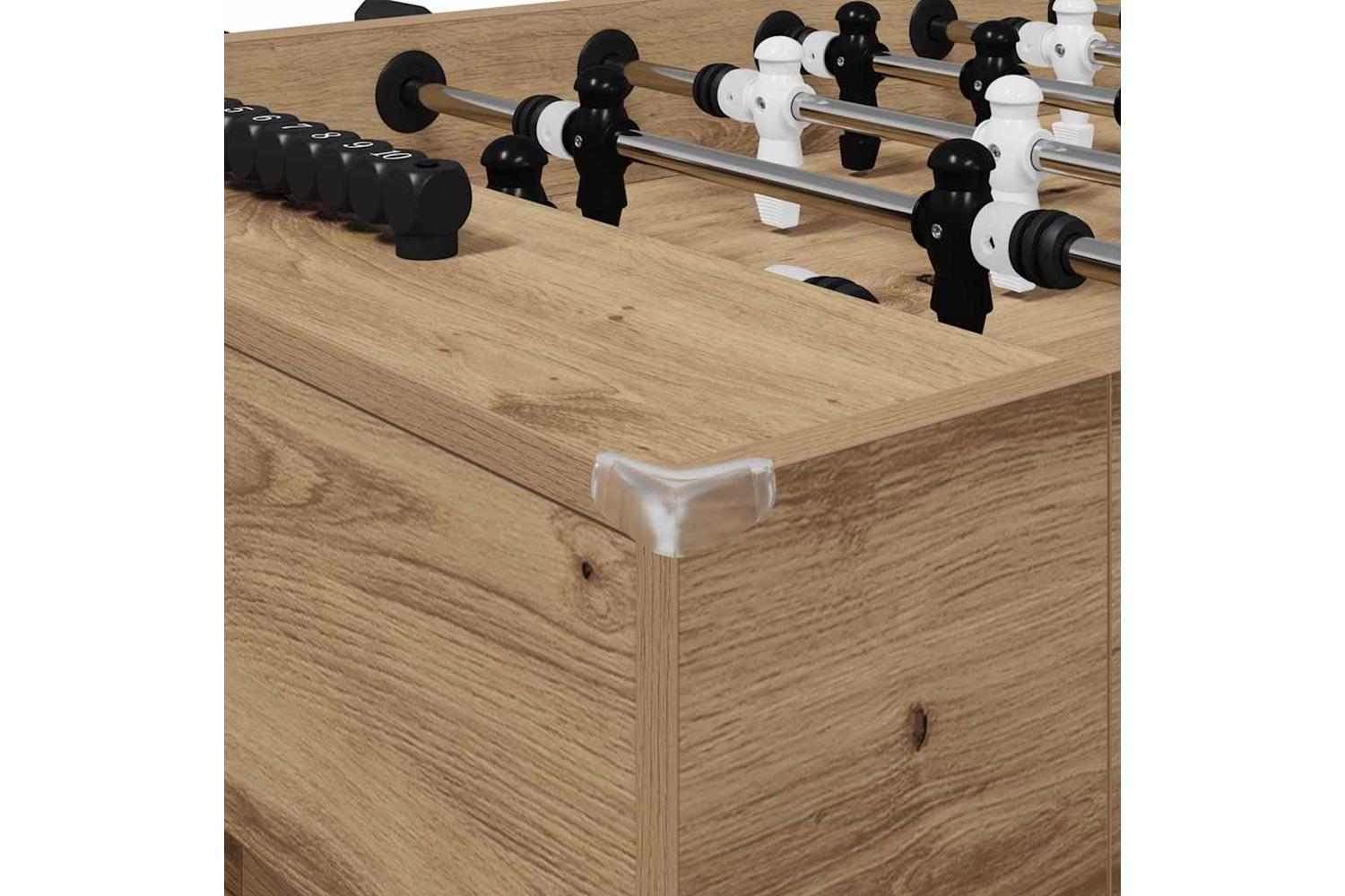 Vidaxl Football Table Artisan Oak 146.5 X 74 X 85 Cm Engineered Wood-8