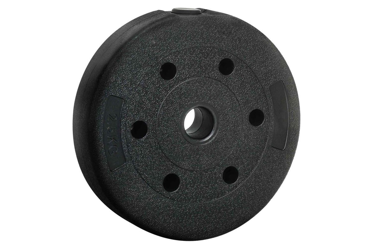 Vidaxl 2-in-1 Dumbbell Set Black And Blue 121 X 19.5 X 19.5 Cm-6