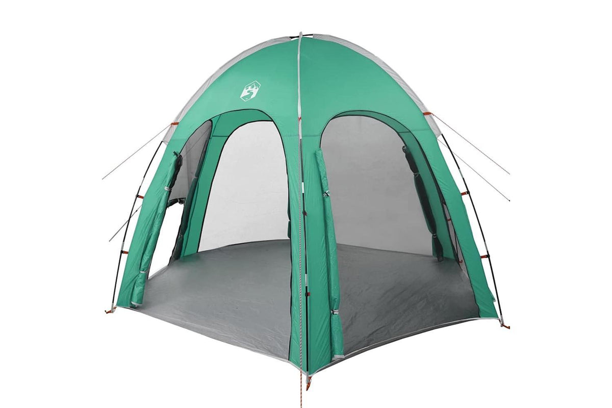 Vidaxl Pool Tent Sea Green 366 X 305 X 231 Cm Polyester And Fiberglass-8