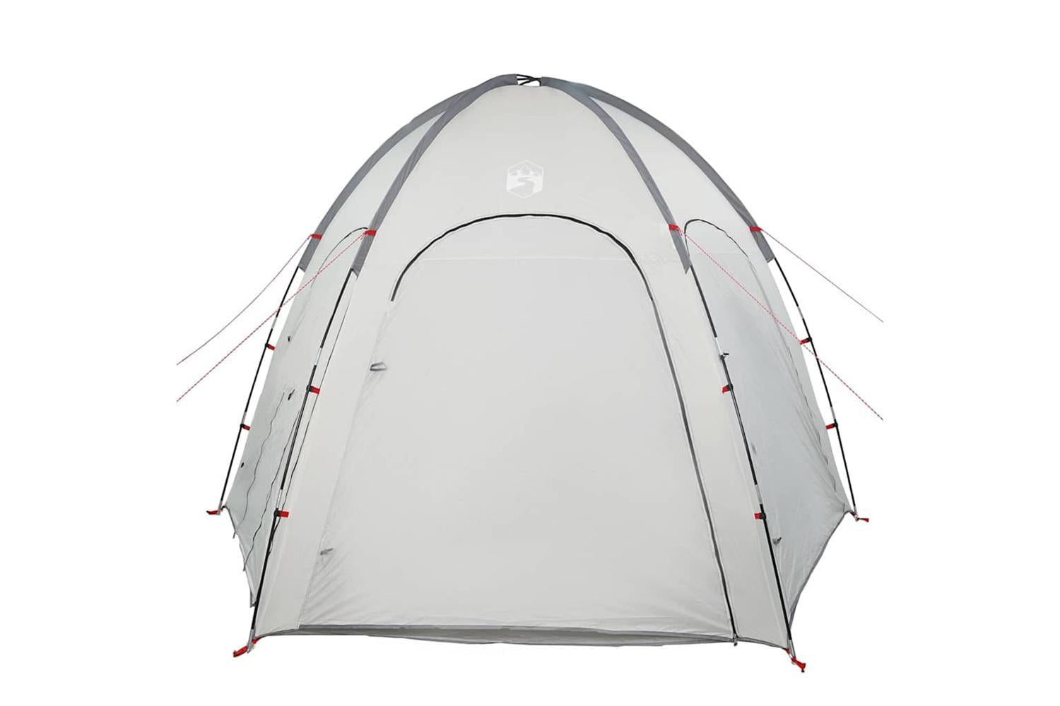 Vidaxl Pool Tent Grey 366 X 305 X 231 Cm Polyester And Fiberglass-5