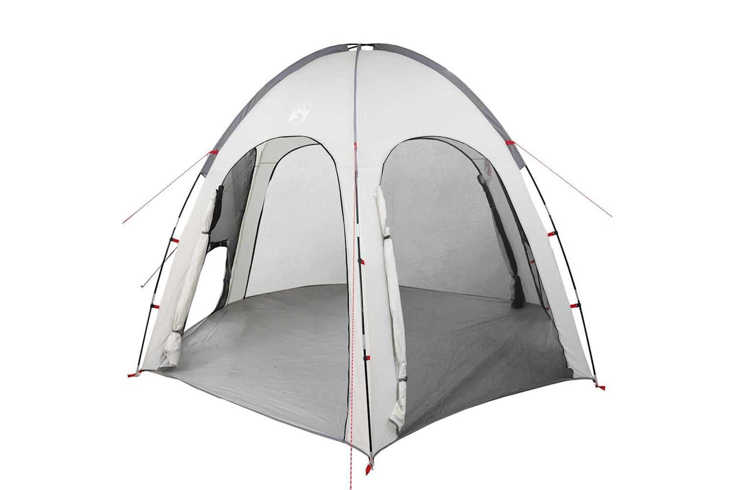 Vidaxl Pool Tent Grey 366 X 305 X 231 Cm Polyester And Fiberglass-8