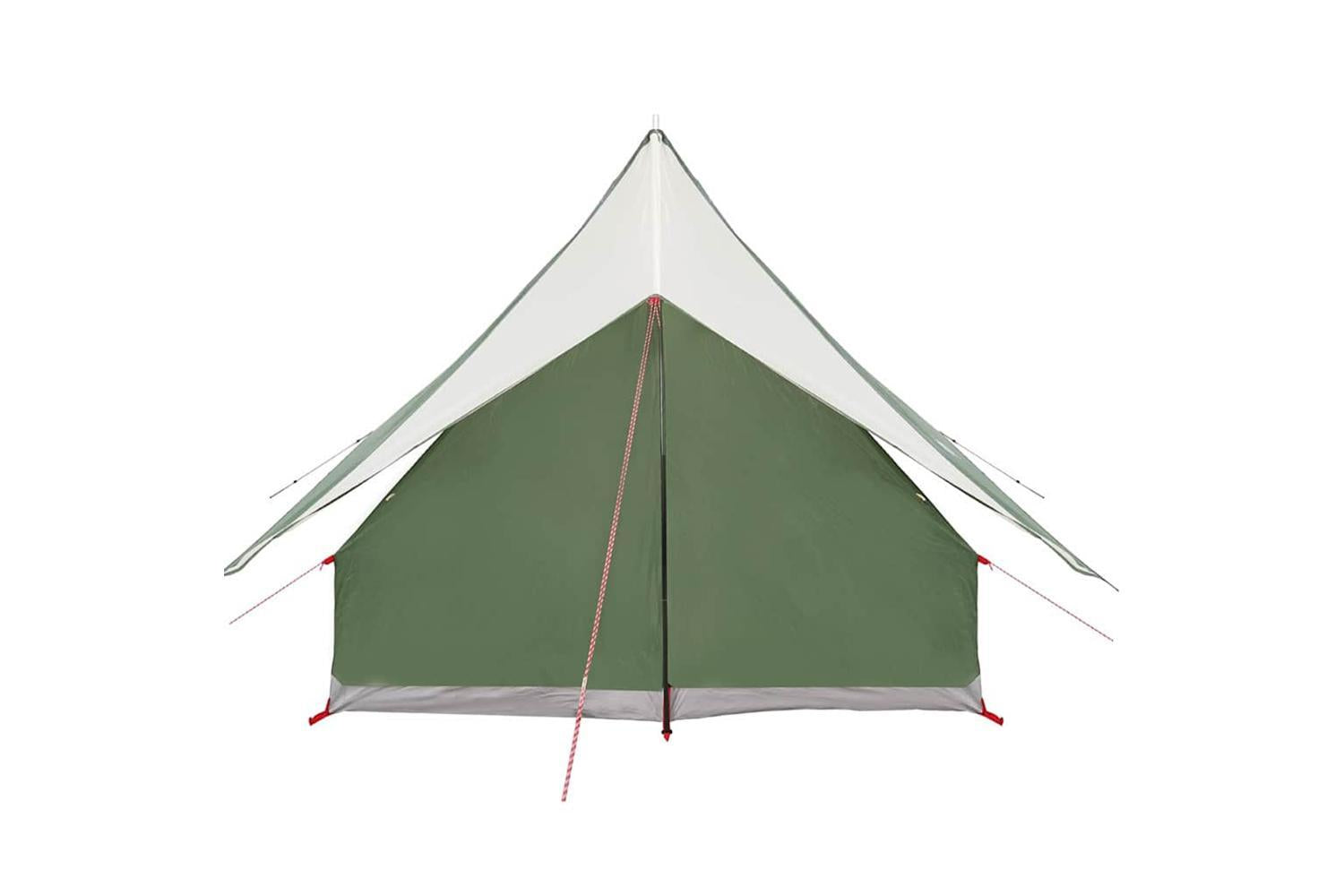 Vidaxl Family Tent With Roof Green And White 220 X 220 X 184 Cm-6